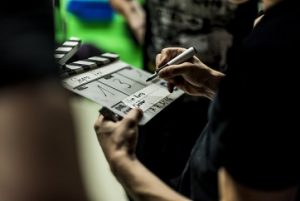 filming painting doors